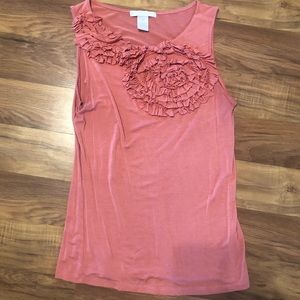 Dressy sleeveless top